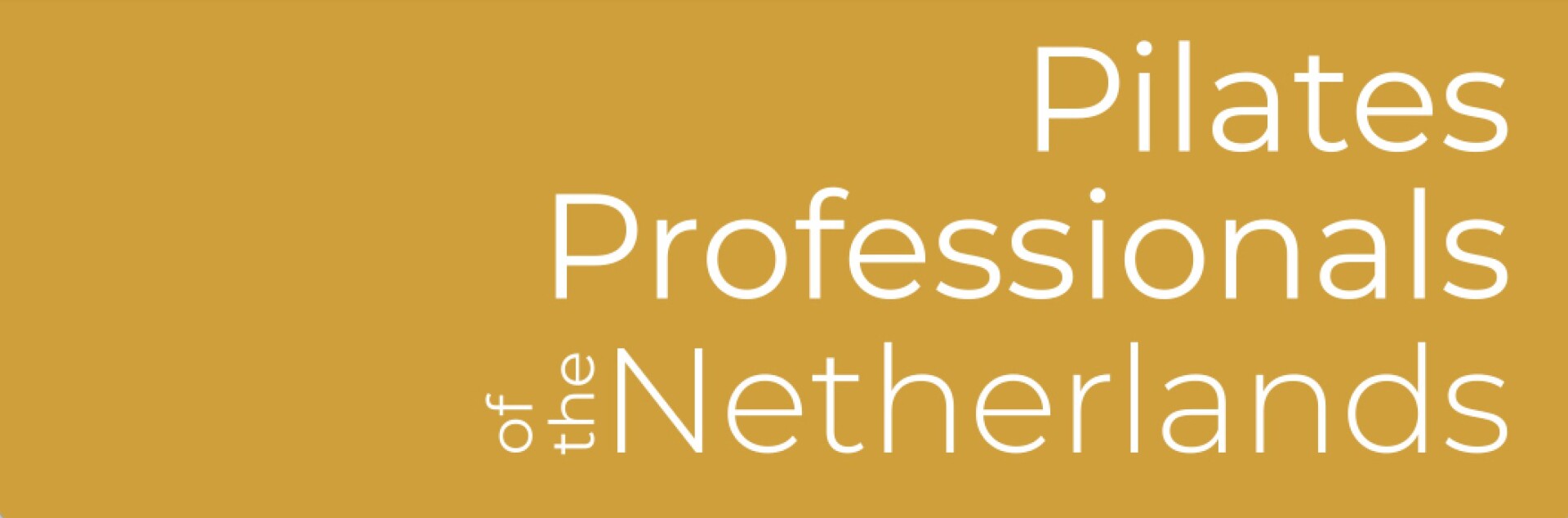 Pilates Professionals of the Nederlands
