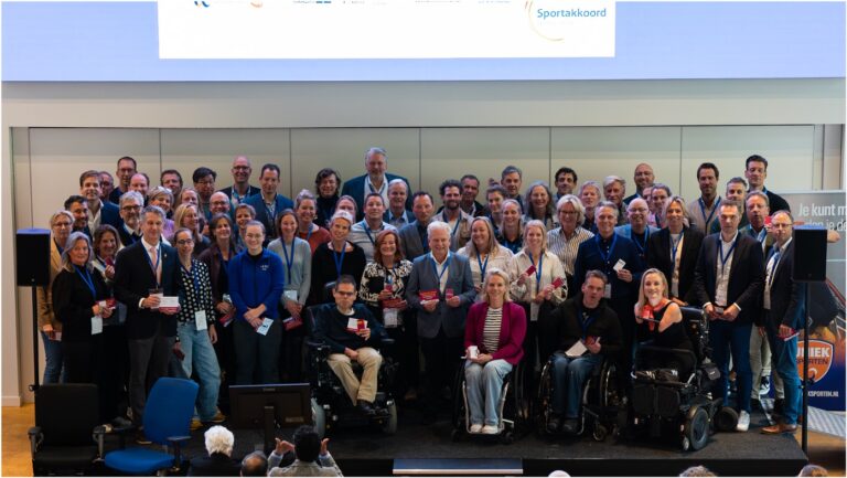 Strategie ‘sporten voor mensen met een handicap’ ondertekend