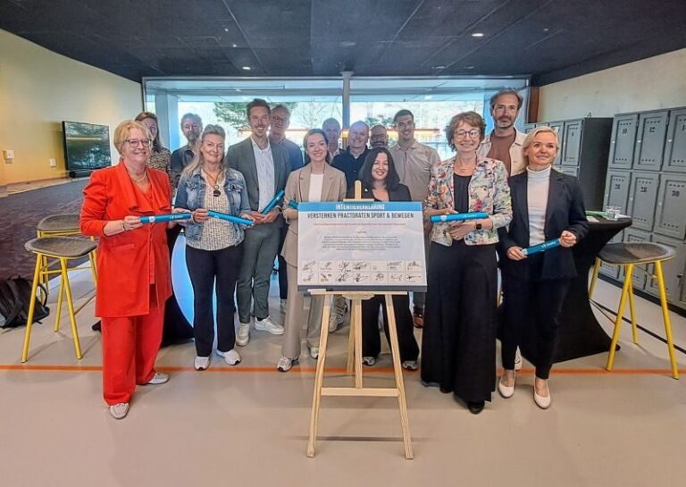 Ondertekening intentieverklaring voor practoraten Sport en Bewegen